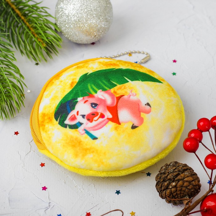 Мягкий кошелёк "Забавный хрюн"