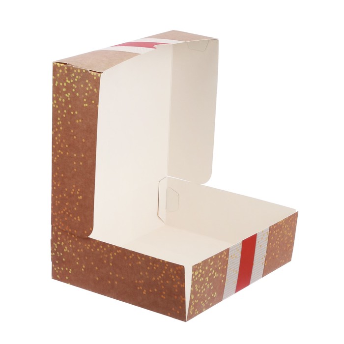 Упаковка для кондитерских изделий «Люби зиму», 20 х17 х 6 см