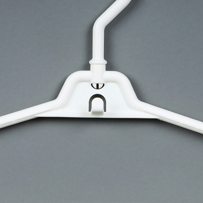 Вешалка-плечики складная трансформер 59х1,6х22,5 см, цвет серо-белый