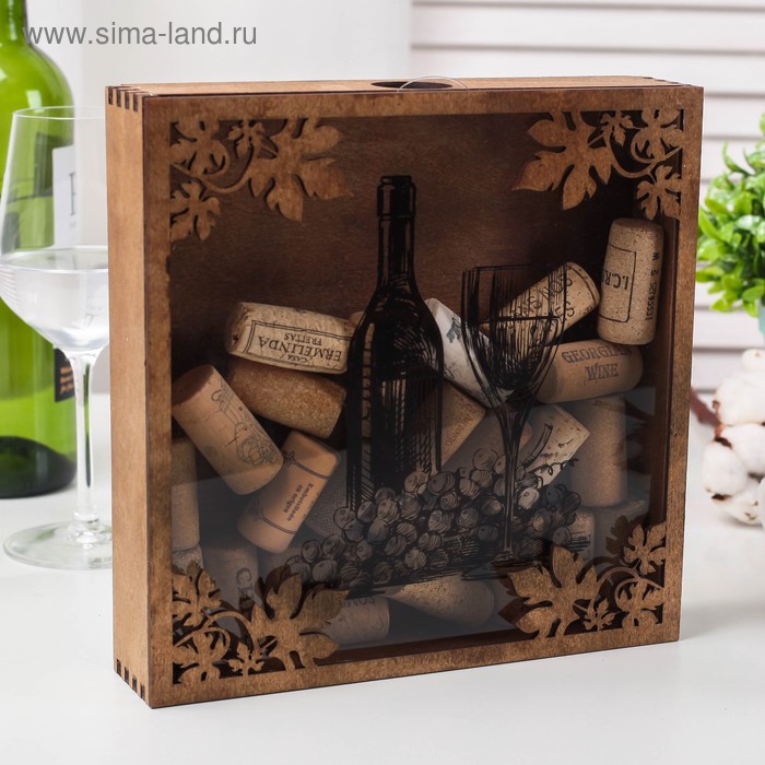 Копилка для пробок Натюрморт 22 х 22 см 452₽