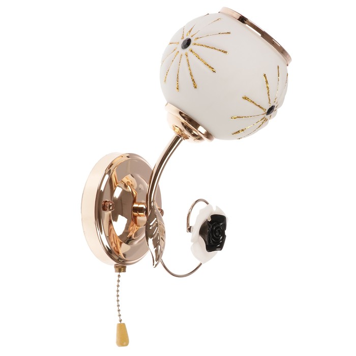 Бра "Сенди" 1x60Вт E27 золото