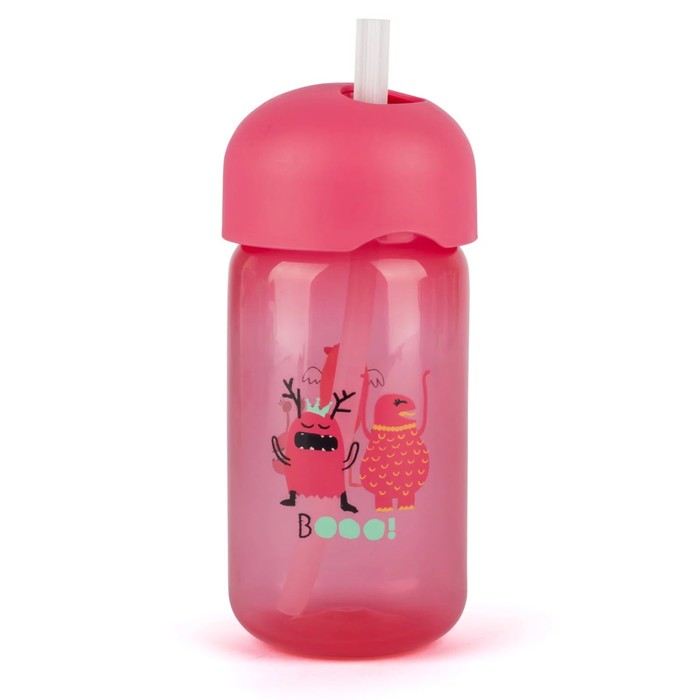 Поильник Suavinex BOOO от 18 мес., с трубочкой