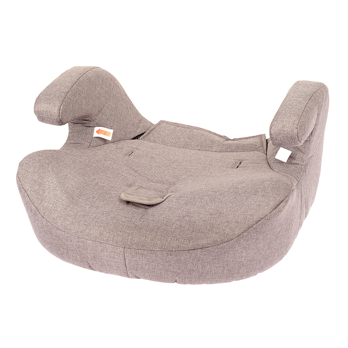 Автокресло-бустер LB 513 C, группа 1-2-3, цвет серый/лён