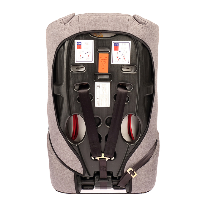 Автокресло-бустер LB 513 C, группа 1-2-3, цвет серый/лён