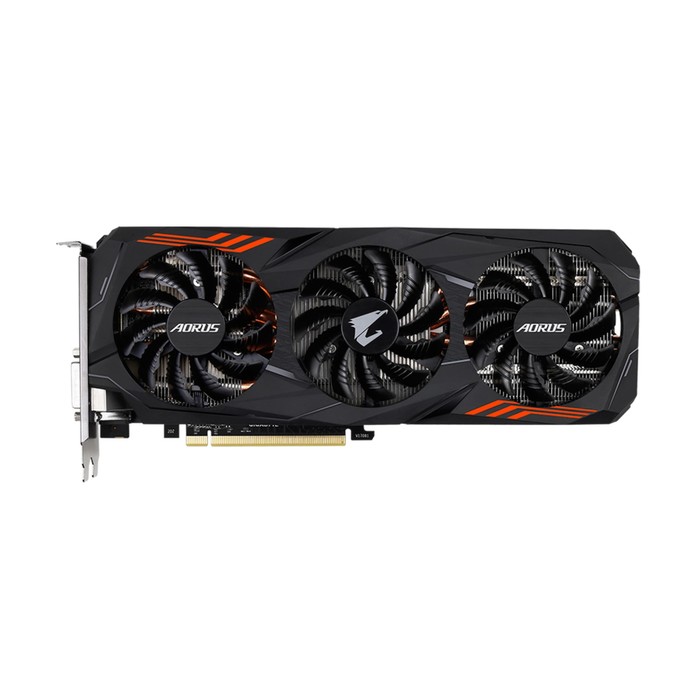 Видеокарта Gigabyte GeForce 1070 Ti (GV-N107TAORUS-8GD) 8G, 256bit, GDDR5, 1607/8192