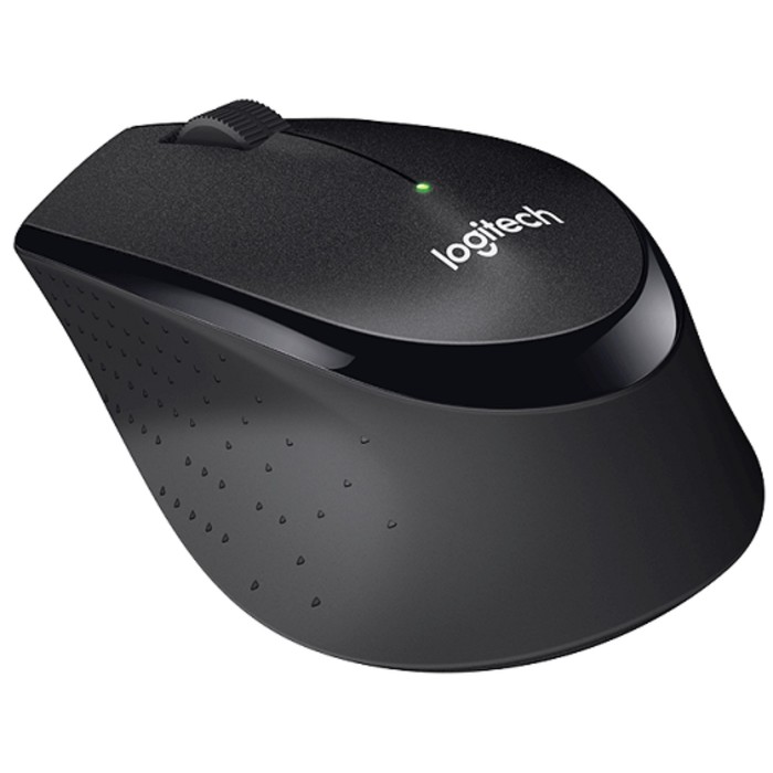 Мышь Logitech B330 Silent Plus, черная, оптическая, беспроводная, USB, (3but), OEM
