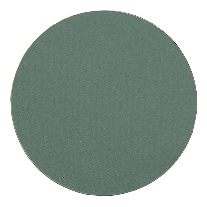 Набор круглых коробок 3в1 "Зелёный холст", 30 х 30 х 30 - 20 х 20 х 15 см