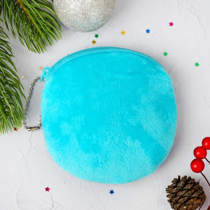 Мягкий кошелёк "Дед Мороз с подарками"