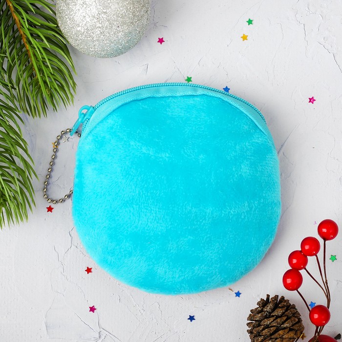 Мягкий кошелёк "Свинюшка в новогоднем костюме"