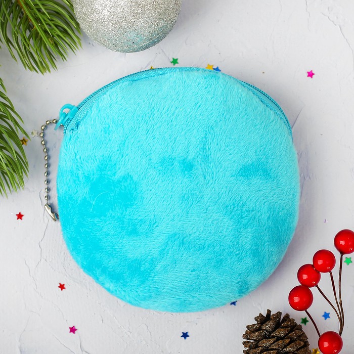 Мягкий кошелёк "Поросята и Дед Мороз"