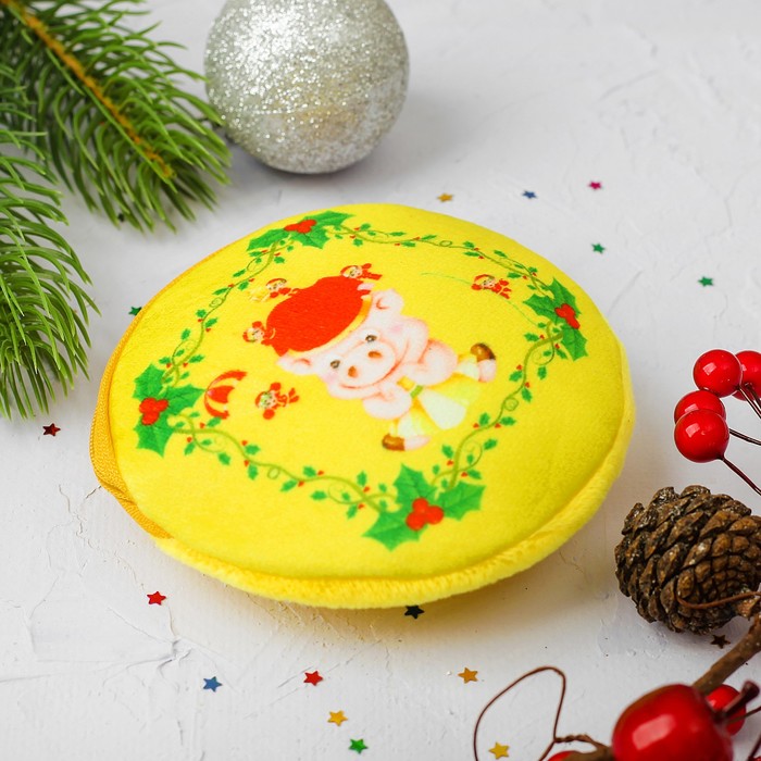 Мягкий кошелёк "Свинюшка в колпаке"