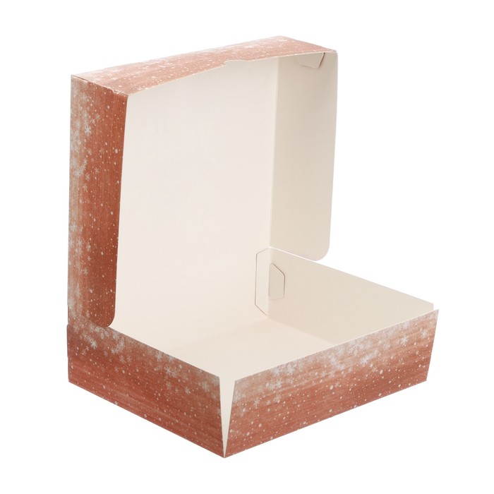 Упаковка для кондитерских изделий «Желаю тепла и уюта», 20 х17 х 6 см