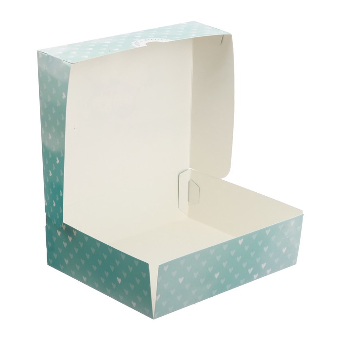 Упаковка для кондитерских изделий «С любовью от меня», 20 х17 х 6 см