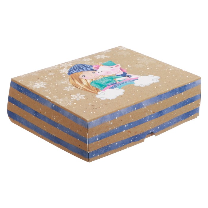 Упаковка для кондитерских изделий «Сюрприз», 20 х17 х 6 см