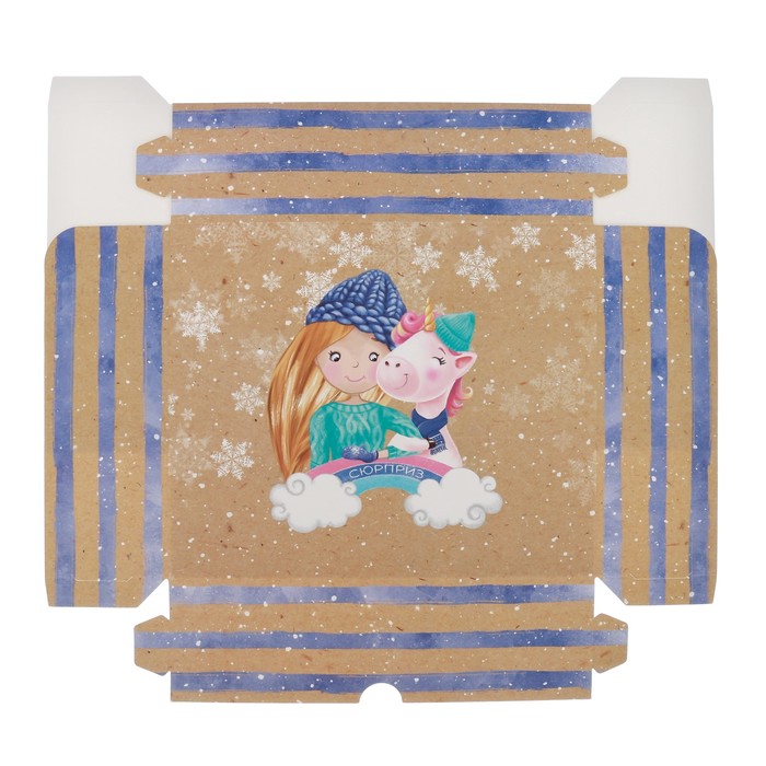 Упаковка для кондитерских изделий «Сюрприз», 20 х17 х 6 см