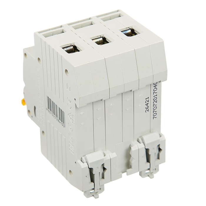 Выключатель автоматический IEK, ВА47-29, 3п, 40 А, 4,5 кА, характеристика С, MVA20-3-040-C 374253