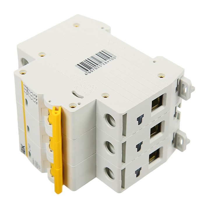 Выключатель автоматический IEK, ВА47-29, 3п, 40 А, 4,5 кА, характеристика С, MVA20-3-040-C 374253