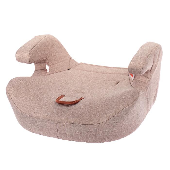 Автокресло-бустер LB 513 C, группа 1-2-3, цвет коричневый/лён