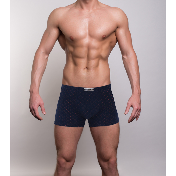 Трусы мужские боксеры SD1103-3 цвет синий, р-р 46-48 (M)
