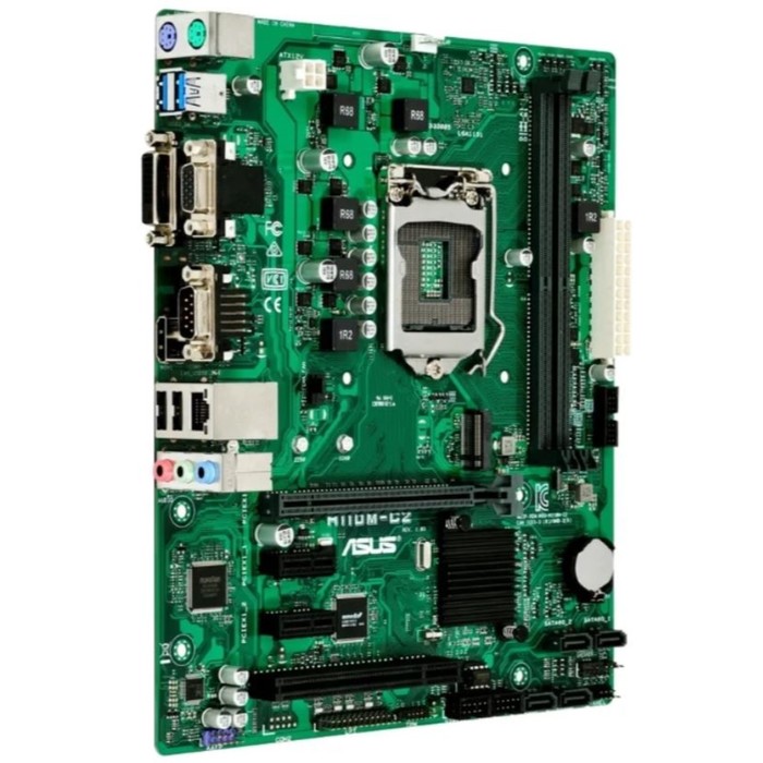 Материнская плата Asus H110M-C2/CSM, Soc-1151, Intel H110, 2xDDR4, microATX, Ret