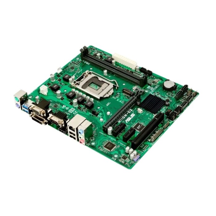 Материнская плата Asus H110M-C2/CSM, Soc-1151, Intel H110, 2xDDR4, microATX, Ret