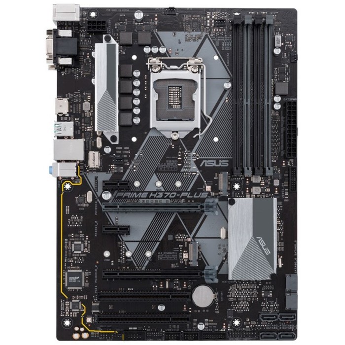 Материнская плата Asus PRIME H370-PLUS, Soc-1151v2, Intel H370, 4xDDR4, ATX, Ret