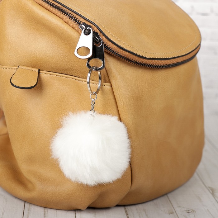 Пушистик на кольце "Пингвинёнок - Тёплых радостей" 8х8х8 см