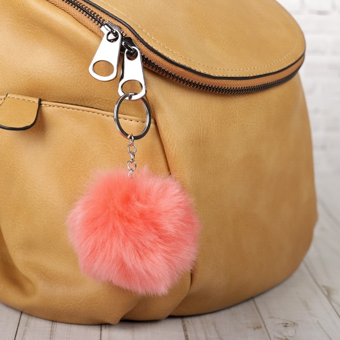 Пушистик на кольце "Поросёнок Тоська - Исполню твои мечты" 8х8х8 см