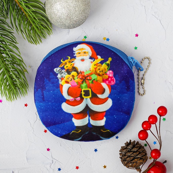 Мягкий кошелёк "Новогодние подарки"