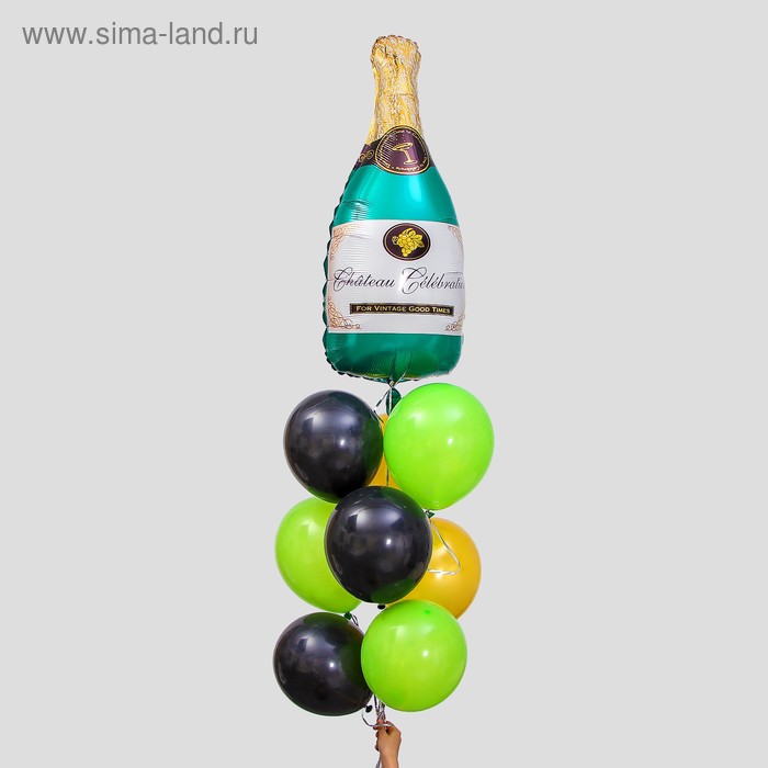 

Фонтан из шаров "Веселье", латекс, фольга, 10 шт.