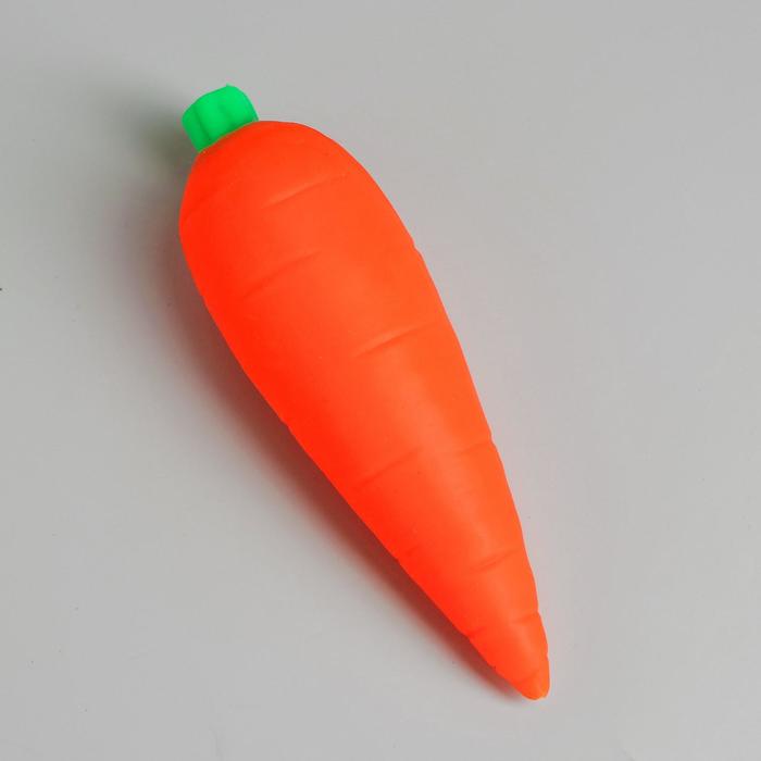 Мялка с гидрогелем "Морковка"