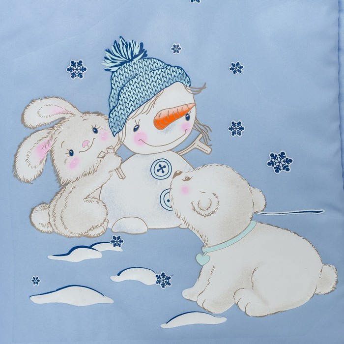 Комплект (Куртка + Полукомбинезон), рост 80 см, цвет голубой