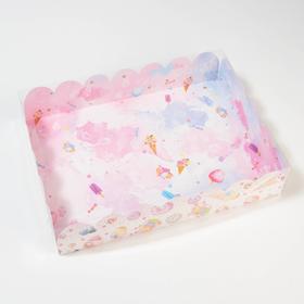 

Коробка подарочная с PVC-крышкой «Вкусности», 30 × 40 × 8 см