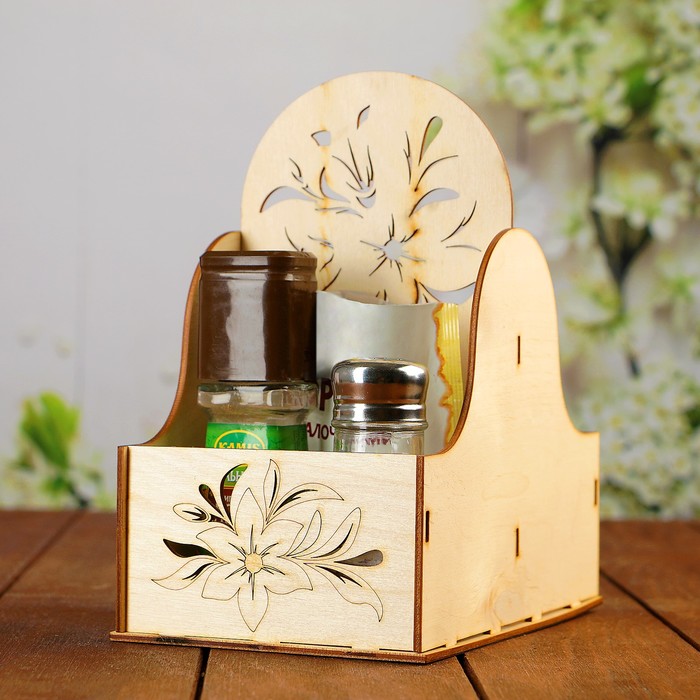 Коробочка под специи "Лилии", 20х13х22,5см