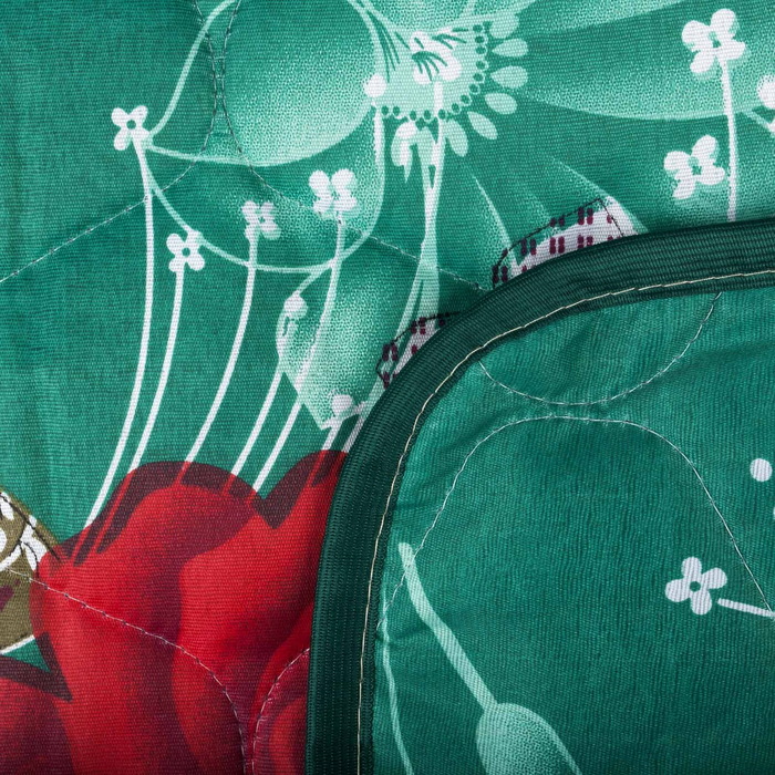 Покрывало "Миледи" 2 сп 180 х 210см Марьяна, п/э100% сумка ПВХ на молнии