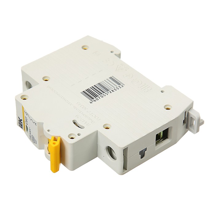 Выключатель автоматический IEK, ВА47-29, 1п, 63 А, 4,5 кА, характеристика С, MVA20-1-063-C 374253