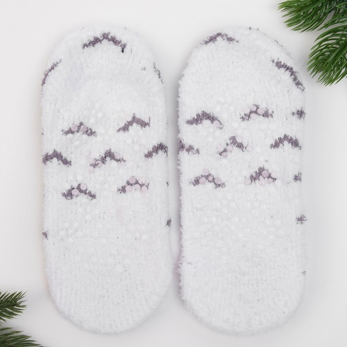 Носки женские укороченные со стоперами KAFTAN "Мишка", 23-25 см, 100% п/э