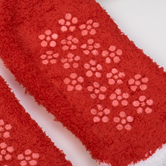 Носки женские укороченные со стоперами KAFTAN "Снеговик", 23-25 см, 100% п/э