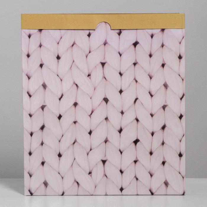 Пакет крафтовый «Теплые мгновения», 32 х 36 х 16 см