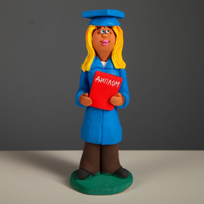 Статуэтка "Выпускница" микс