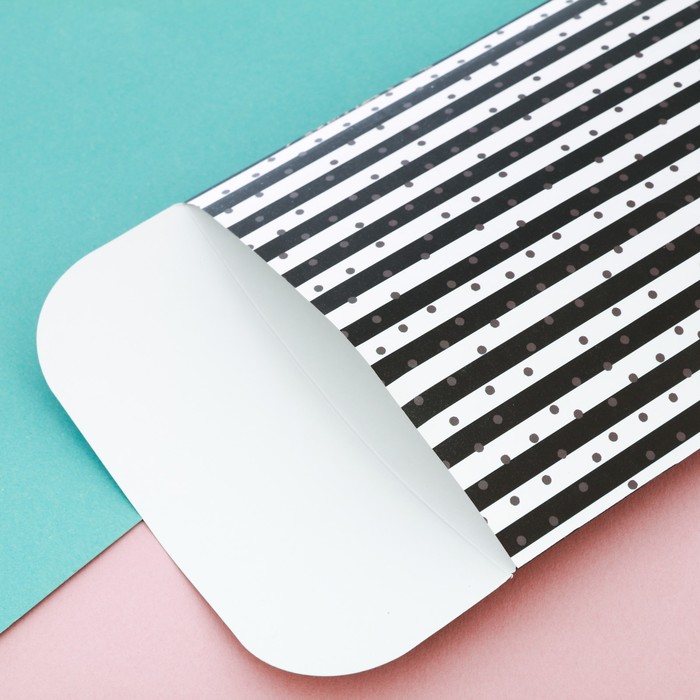 Пакетик подарочный «С Новым добрым счастьем» , 13 х 28,9 см