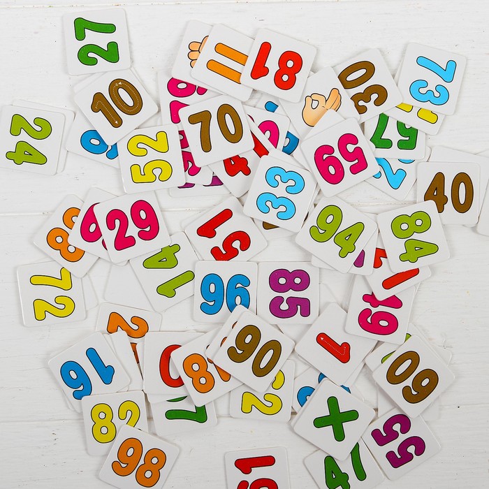 Набор для изучения цифр и счёта, с игрой-бродилкой