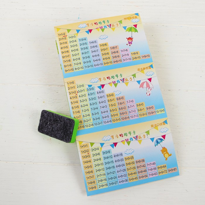 Набор для изучения цифр и счёта, с игрой-бродилкой