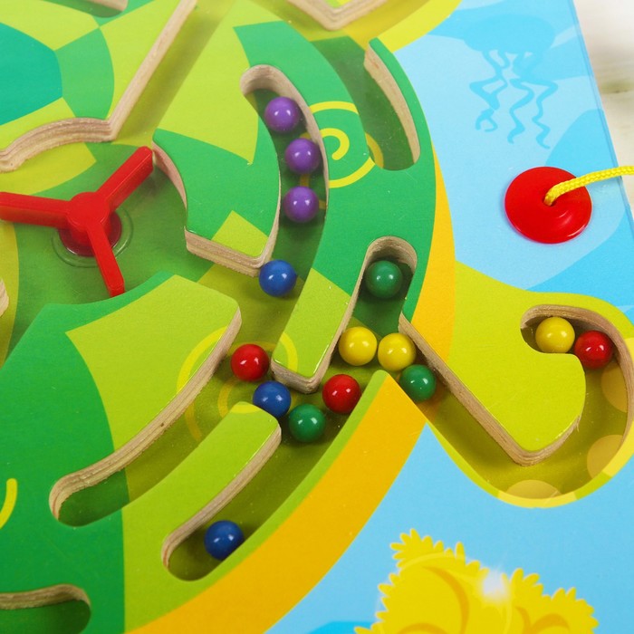 Лабиринт магнитный большой "Черепашка"