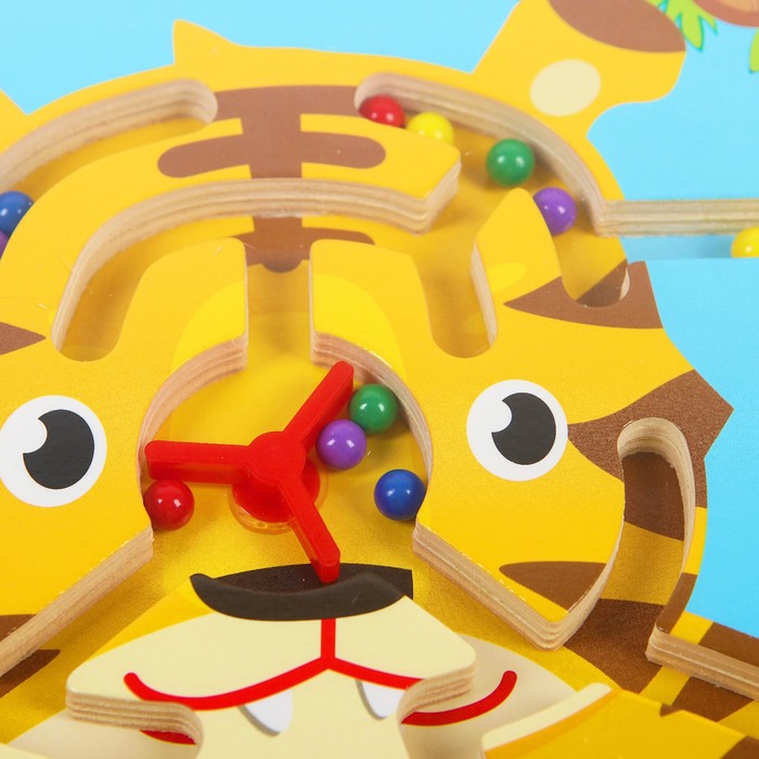 Лабиринт магнитный большой "Тигрёнок"