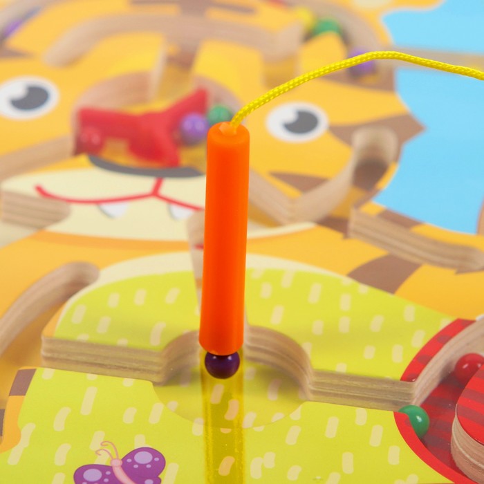 Лабиринт магнитный большой "Тигрёнок"