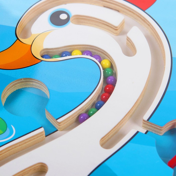 Лабиринт магнитный большой "Лебедь"