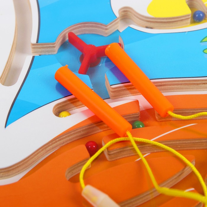 Лабиринт магнитный большой "Лебедь"