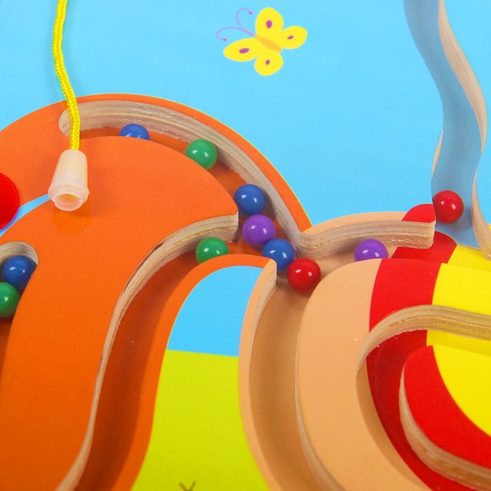 Лабиринт магнитный большой "Лошадка"