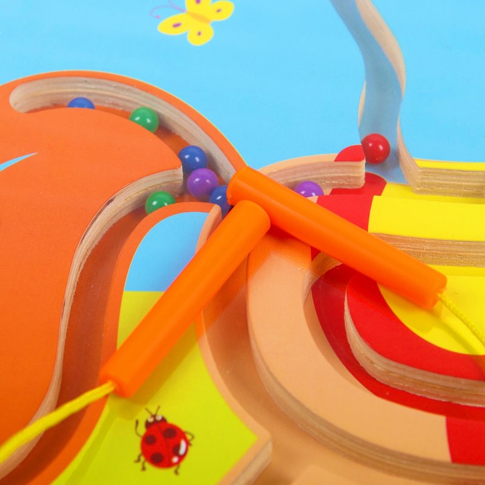 Лабиринт магнитный большой "Лошадка"